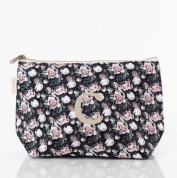 Monogrammed Vintage Rose Clutch  Apparel & Accessories > Handbags > Clutches & Special Occasion Bags