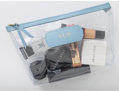 Jon Hart Designs Clear Grande Pouch  Luggage & Bags > Toiletry Bags